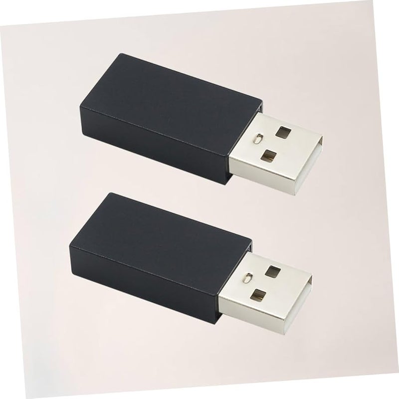 GARVALON 2 Pack USB Male to Female Extension Adapter Aluminum Alloy Shell High Security Data Transfer Cable - Image 5